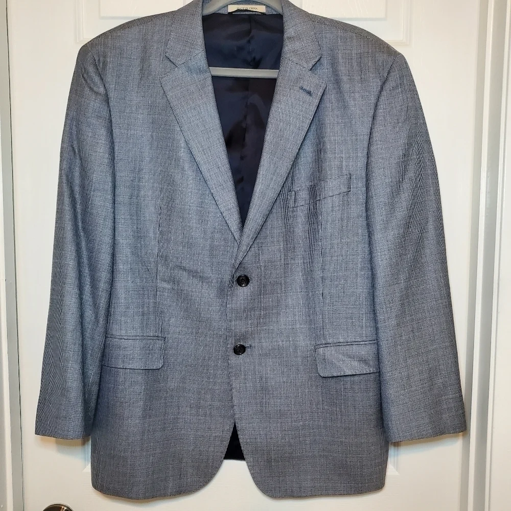 Lauren Ralph Lauren Mens 44S Sport coat/Blazer Silk Wool Trim Fit